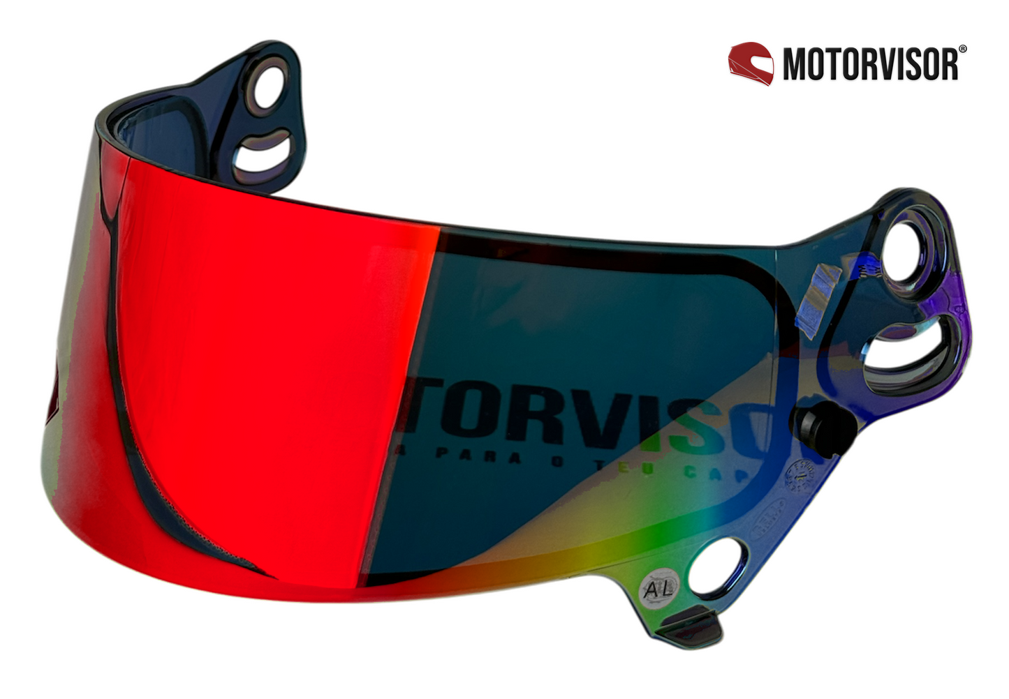 Viseira Gradient Red para BELL - HP7 / RS7 / RS7-K