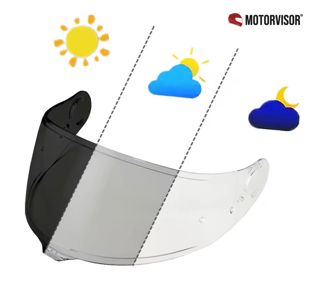 Visor for SHOEI - GT AIR 3 / CNS-1C