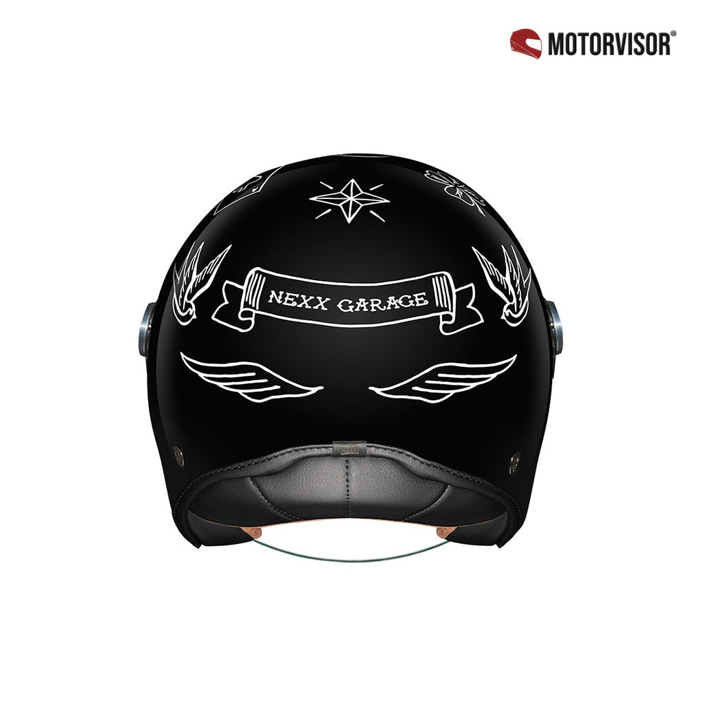 NEXX X.G30 TATTOO PRETO BRANCO — imagem 4