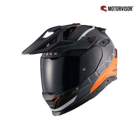 NEXX Y.TRAVL QUEST PRETO LARANJA MATTE — imagem 2