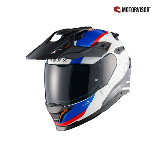 NEXX Y.TRAVL QUEST BRANCO AZUL VERMELHO MATTE — imagem 2