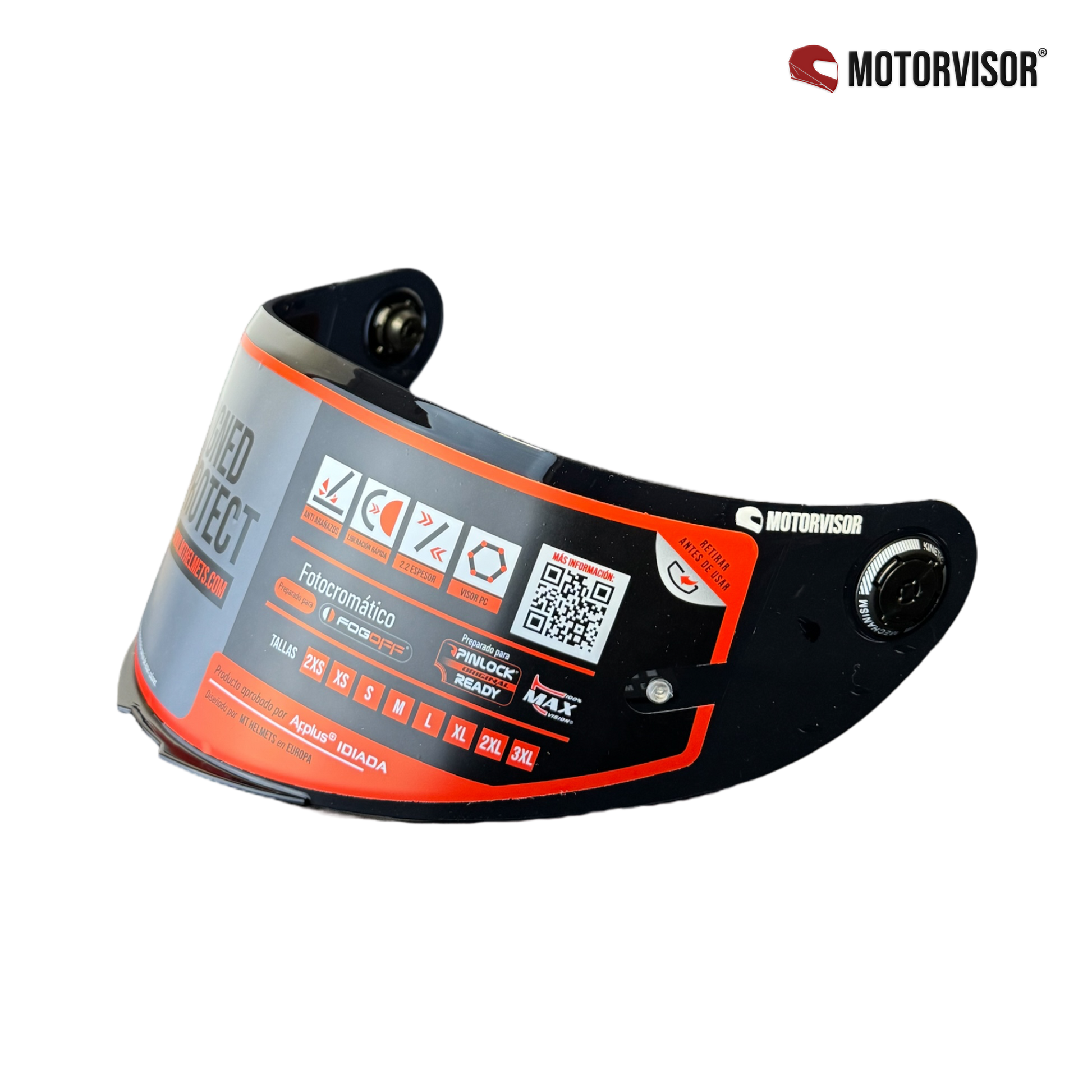 Viseira para MT - MT-V-14B / REVENGE 2S / TARGO S