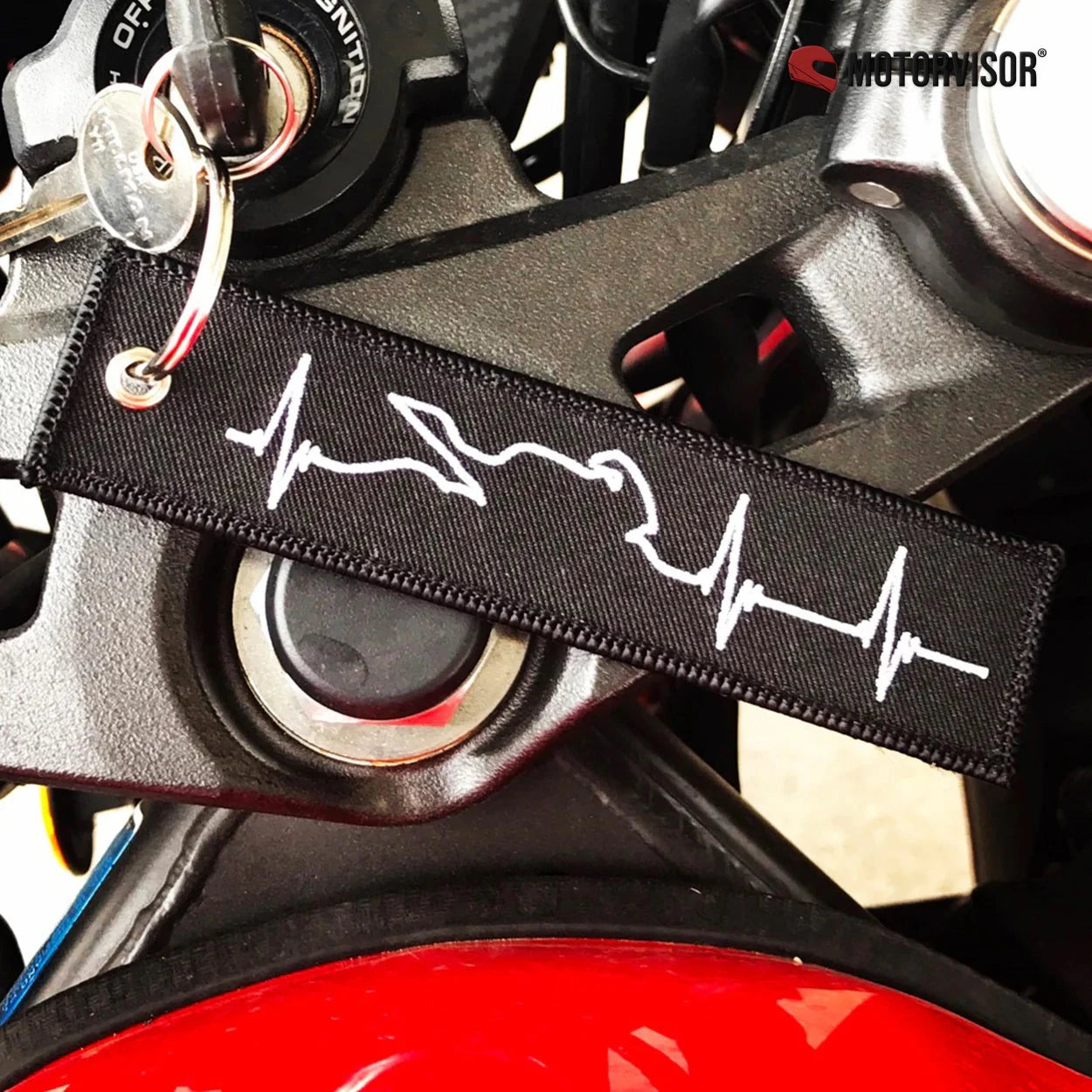 PORTA-CHAVES - MOTORCYCLE HEARTBEAT — imagem 3