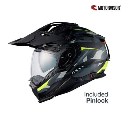 NEXX X.WED3 TRAILMANIA CINZA NEON MATTE