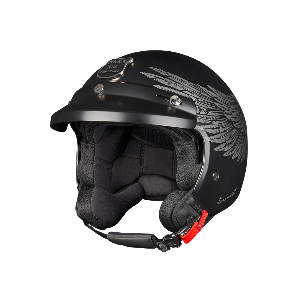 NEXX Y.10 EAGLE RIDER PRETO CINZA MATTE — imagem 2