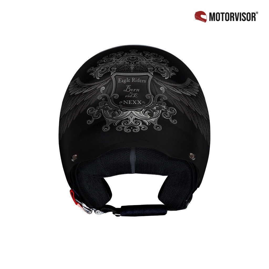 NEXX Y.10 EAGLE RIDER PRETO CINZA MATTE — imagem 4