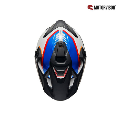 NEXX Y.TRAVL QUEST BRANCO AZUL VERMELHO MATTE — imagem 3