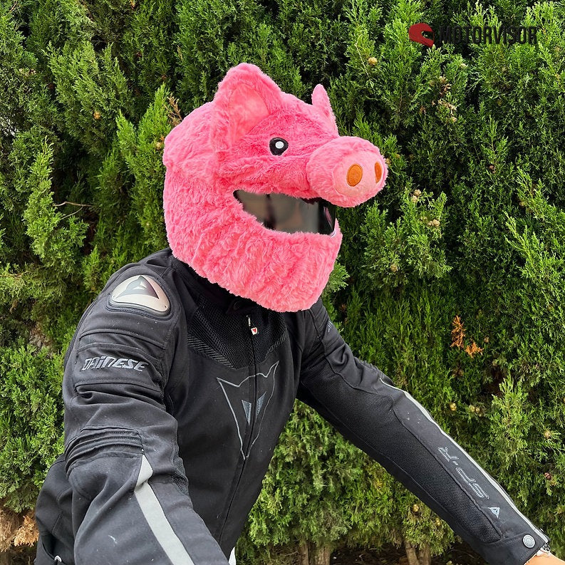 Motorcycle Helmet Cover - Piggy — imagem 2