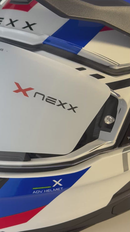 NEXX Y.TRAVL QUEST WHITE BLUE RED MATTE