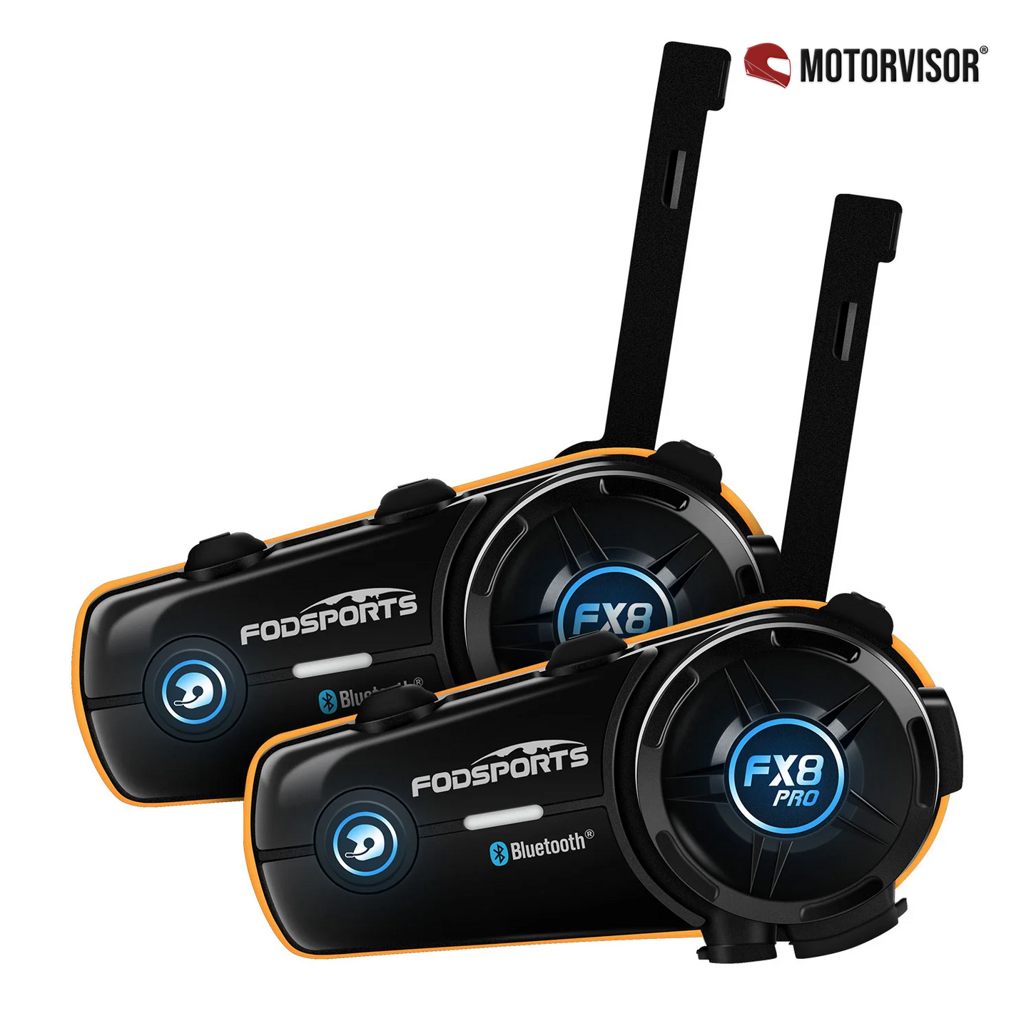 2x Intercomunicadores Moto - Fodsports FX8 PRO