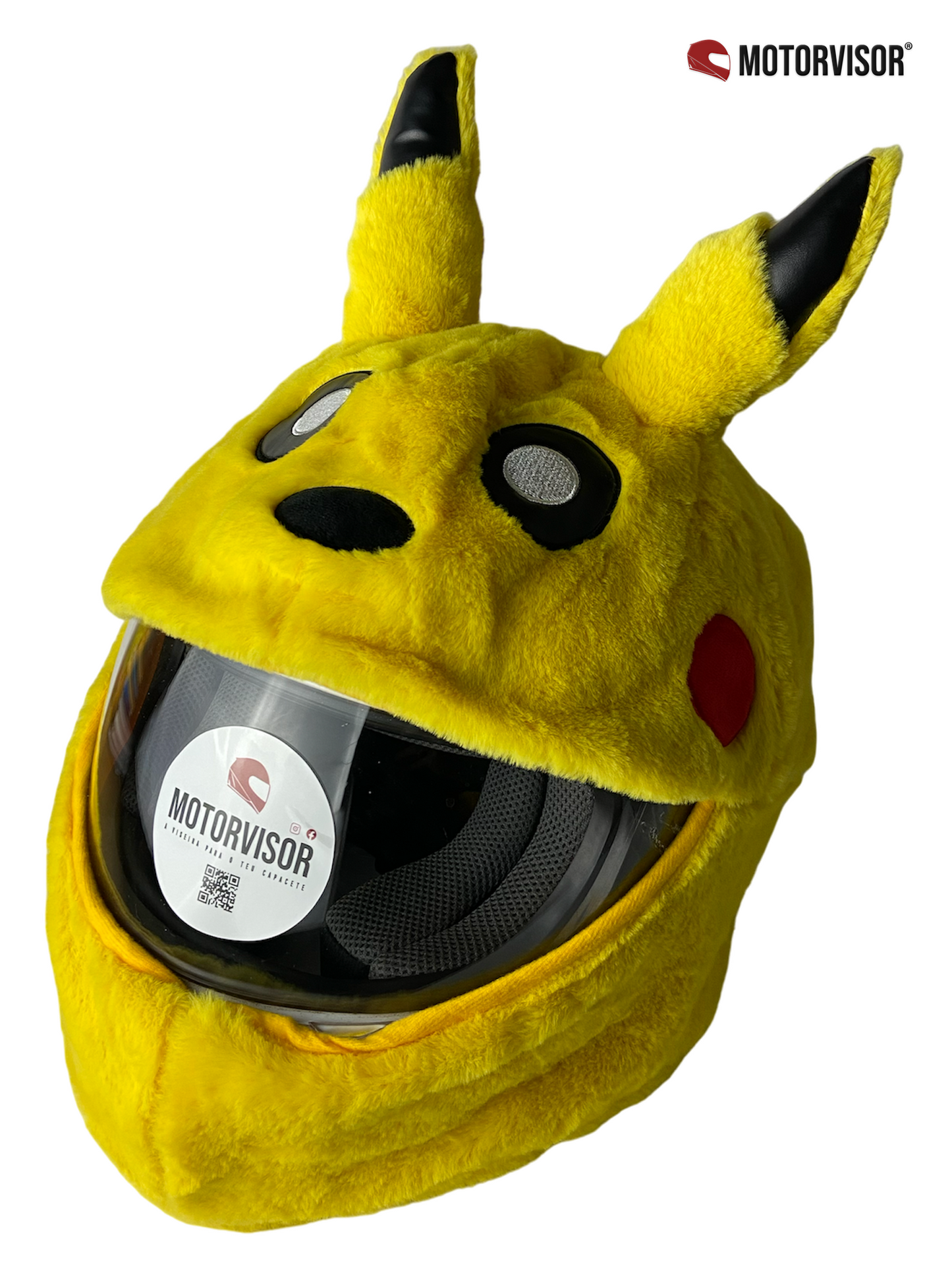 Motorcycle Helmet Cover - Pikachu